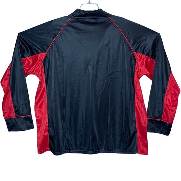 Starlight Men's Pullover Vintage 1/4 Zip Team USA Black Red Long Sleeve Size 3XL - Picture 4 of 11
